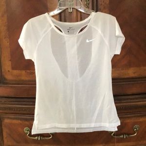 Nike sports mesh top